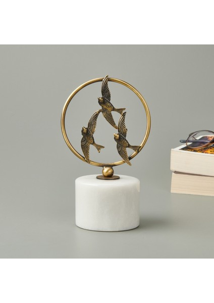 Deco Kırlangıç Dekor - Bronz - 19 cm