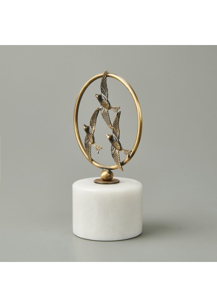 Deco Kırlangıç Dekor - Bronz - 19 cm