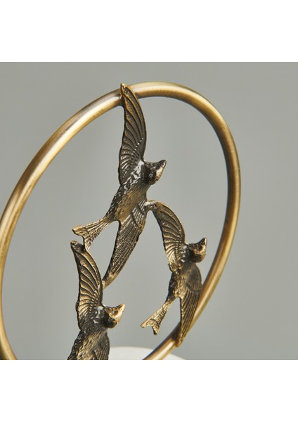 Deco Kırlangıç Dekor - Bronz - 19 cm