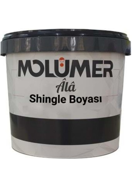 Çatı Kaplama Shingle (Şıngıl) Boyası 3.5 kg Kırmızı