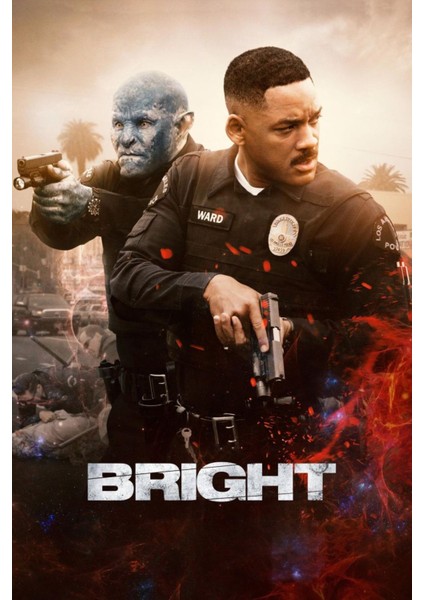 Bright (2017) (Folyo / Afiş / Poster) 1911 ( 70 Cm X 100 Cm )