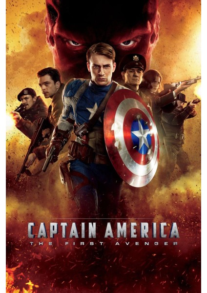 Captain America The First Avenger (2011) (Folyo / Afiş / Poster) 1982 ( 70 Cm X 100 Cm )