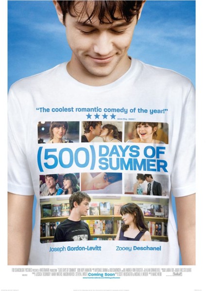 (500) Days Of Summer (2009) 2 (Folyo / Afiş / Poster) 8687 ( 70 Cm X 100 Cm )