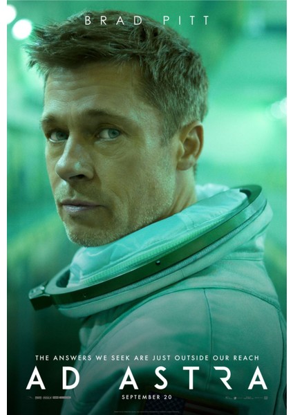 Ad Astra (2019) 2 (Folyo / Afiş / Poster) 1160 ( 70 Cm X 100 Cm )