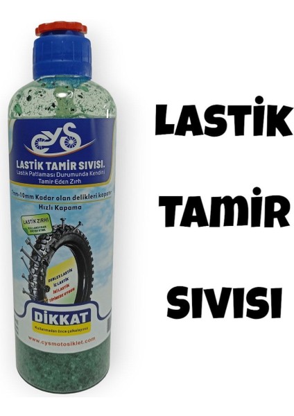Lastik Patlak Sıvısı / Tamir Ilacı / Lastik Tamir Kiti 500 Ml