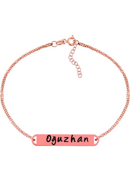 Gümüş Rose Kişiye Özel Isimli Kadın Bileklik CSR2182442 fırsatları