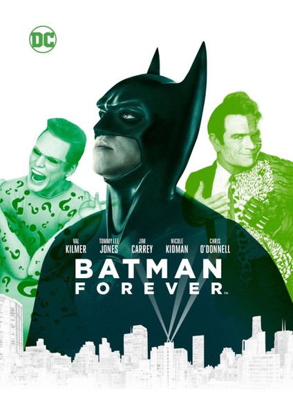 Batman Forever (1995) 2 (Folyo / Afiş / Poster) 1644 ( 70 Cm X 100 Cm )