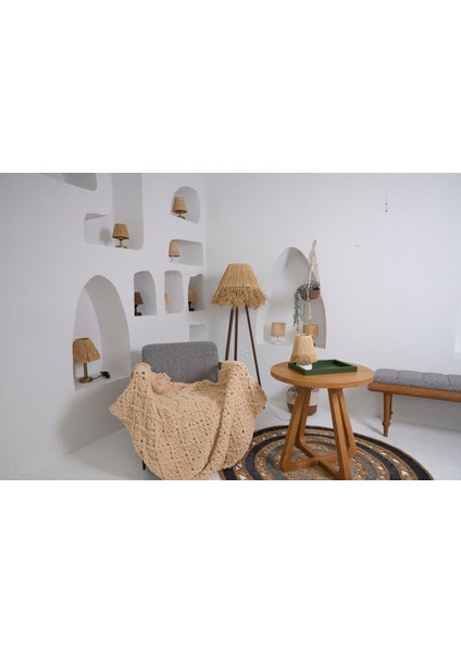 El Örgüsü Tv Battaniyesi Krem 100 x 170 cm indirimleri