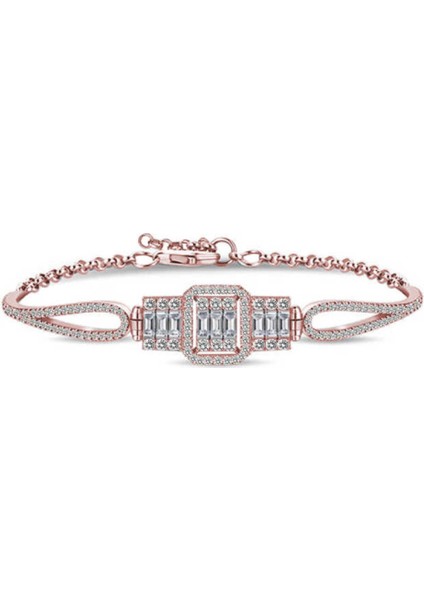 ​gümüş Rose Baget Kadın Bileklik CSR2183078 fırsatları