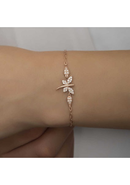 ​Gümüş Rose Yusufçuk Kadın Bileklik CSR2184633