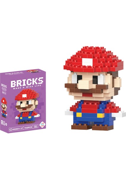 Mikro Parçacıklı Yapı Taşları Hayvan Karikatür Bebek Puzzle Montajlı Oyuncaklar Süsler Minyatür Küçük Parçacıklarla Uyumlu Hediyeler (Yurt Dışından)