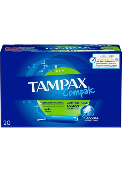 Tampon Super 20'li