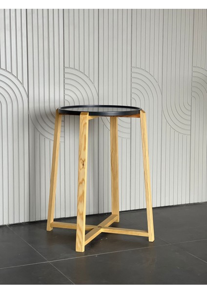 Siyah Tepsili Daphne Sehpa fırsatları