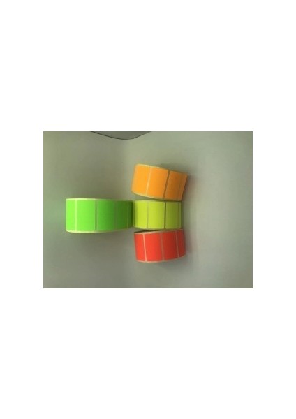 Neon Etiket 30X50 1000 Adet