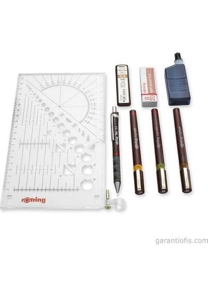 S0699370 Isograf Pergelsiz Rapido Kalem Set Kolej Set