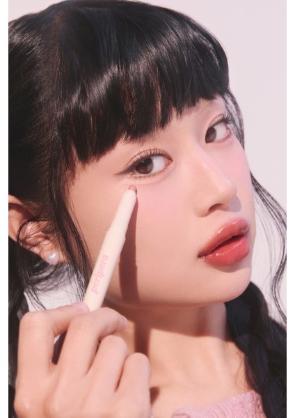 Çift Taraflı Işıltılı Kalem Far PERIPERA Sugar Twinkle Duo Eye Stick (01 Dewy Nude)