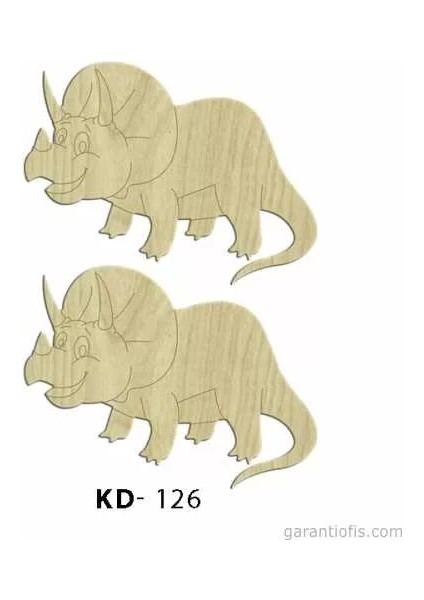 -Art Kd 126 - Çizgi Film Karakterleri Mini Ahşap Obje