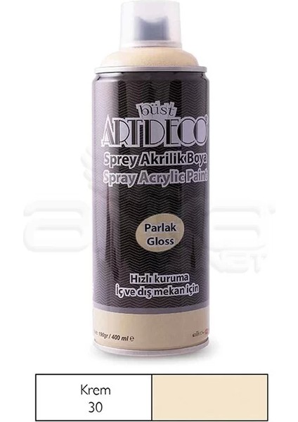 Akrilik Sprey Boya 400ML 30 Krem