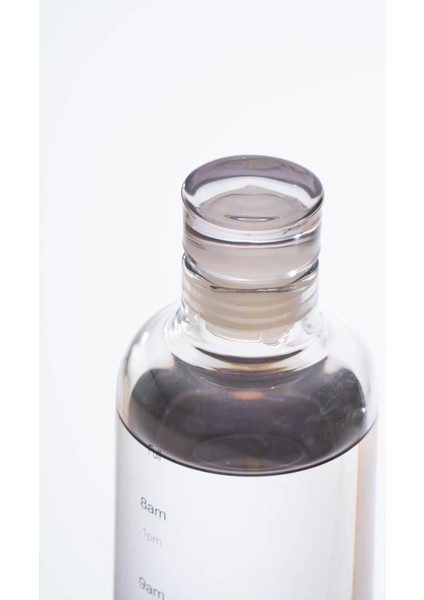 Pury Siyah Cam Su Matarası - 500 ml