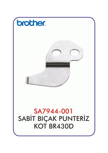 BR430D Punteriz Kot Sabit Bıçak