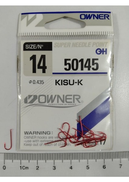 50145 Kisu-K Red Iğne