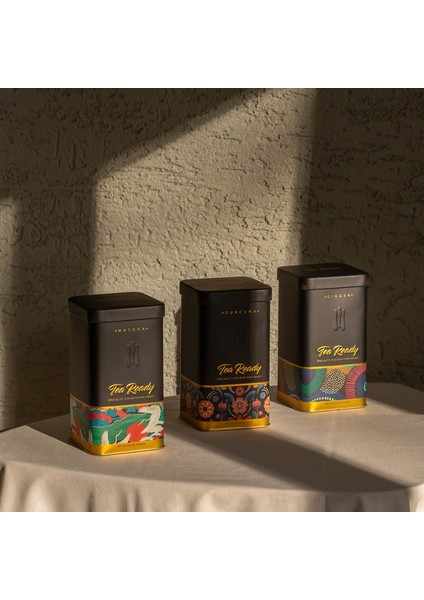 Tea Ready Ballı Zencefilli Çay (Teneke Kutu - 30 Adet Kaşık) fırsatları