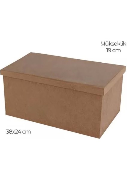 -Art Ku 211 Boyanabilir Ahşap Kutu