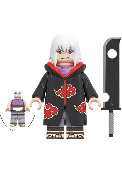 Naruto Yapı Taşları Figürler Küçük Parçacıklar Puzzle Bebekler Oyuncaklar Çantalar (Yurt Dışından)