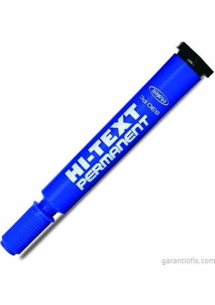 Hı-Text 830 Pc Kesik Uçlu Mavi Koli Kalemi