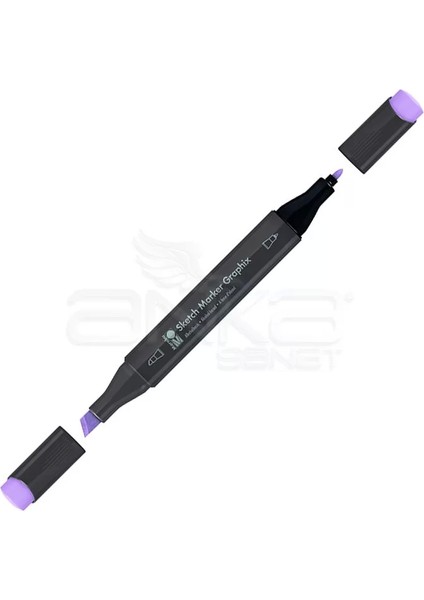 Graphix Sketch Marker Çift Uçlu Kalem 226 Pastel Lilac
