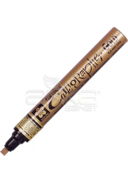 Pen Touch Calligrapher Kaligrafi Kalemi Medium Gold 5.0mm