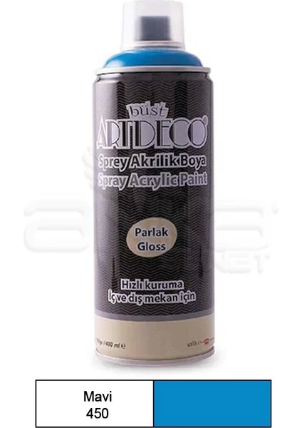 Akrilik Sprey Boya 400ML 431 Mavi