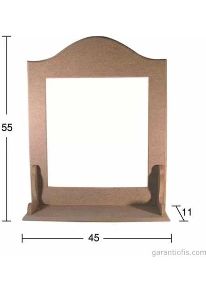 -Art Ay 138 Boyanabilir Ahşap Ayna Çerçevesi