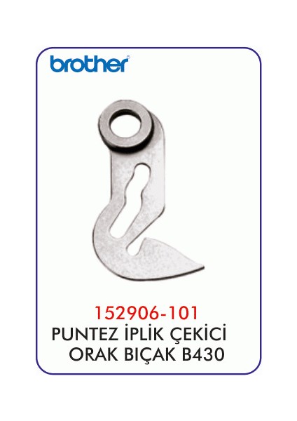 B430 Punteriz Iplik Çekici Orak Bıçak