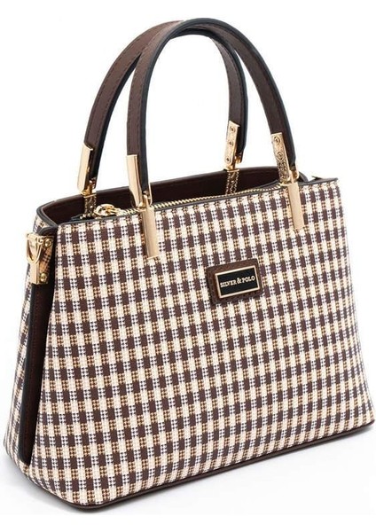 Kahve Sarı - Kahve SP987 Kadın El Çantası modelleri