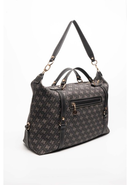 Füme - Siyah SP1064 Kadın Seyahat Çantası fırsatları