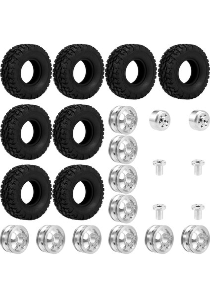 Metal Yükseltme Modifiye Çift Tekerlek Lastikleri Lastik B16 B36 Q60 Q63 Q64 6WD Ural Rc Araba Parçaları Aksesuarları, 4 (Yurt Dışından) fiyatları