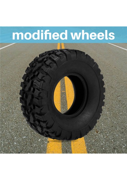 Metal Yükseltme Modifiye Çift Tekerlek Lastikleri Lastik B16 B36 Q60 Q63 Q64 6WD Ural Rc Araba Parçaları Aksesuarları, 4 (Yurt Dışından) indirimleri