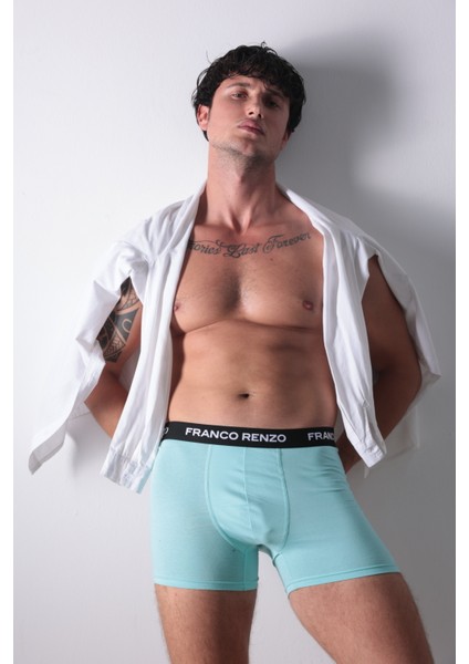 Erkek 6'lı Lüx Kutulu Pamuklu ve Likralı Boxer fırsatları