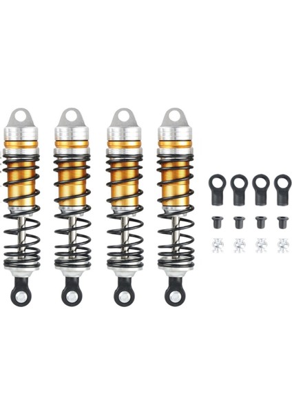 4 Adet Metal Ön ve Arka Amortisörler 1/10 E-2.0 Vxl Summit Rc Araba Yükseltme Parçaları, 4 (Yurt Dışından)