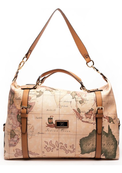 Pudra - A.taba SP1064 Kadın Seyahat Çantası