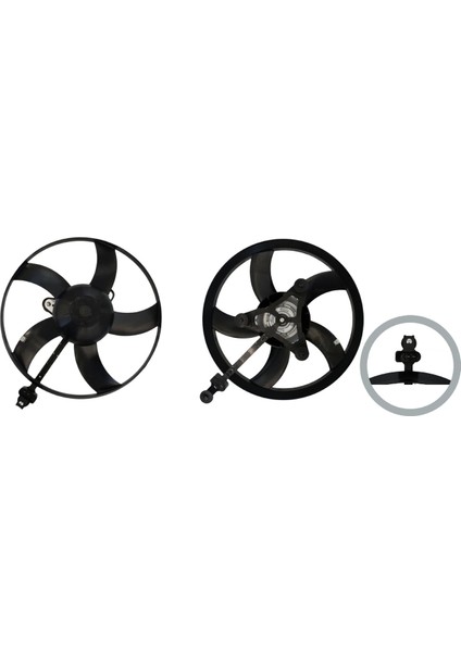 Fan Motoru Davlumbazsız (302 Mm) – 6Q0959455AF Winpower – Volkswagen Polo 02 ve Sonrası Uyumlu