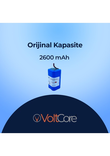 360 S5 Uyumlu 2600 Mah Orijinal Kapasite Robot Süpürge Bataryası