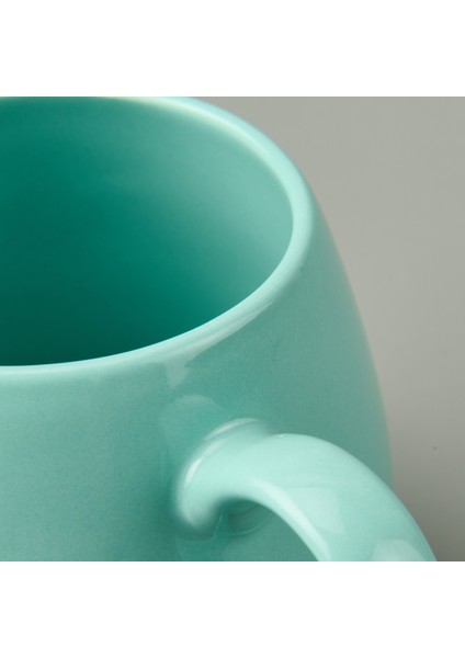 Kitchen Be Bright Be Happy Be You Sloganlı Kupa - Yeşil - 310 ml