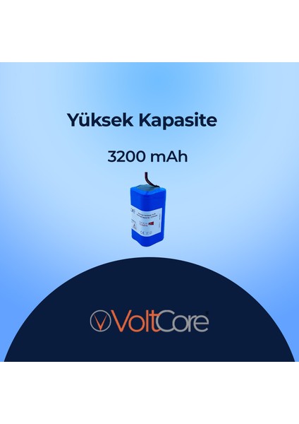 Robot Süpürge Bataryası 3200MAH (Yüksek Kapasite) Anker Eufy Robovac 15C Uyumlu