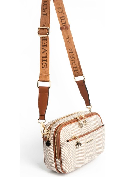 Bej - Taba SP1162 Kadın Çapraz Çanta fiyatları