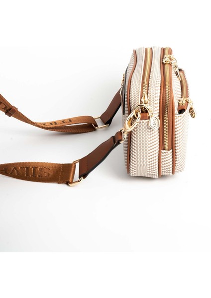 Bej - Taba SP1162 Kadın Çapraz Çanta modelleri