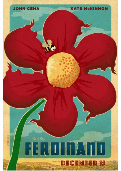 Ferdinand (2017) 6 (Folyo / Afiş / Poster) 2830 ( 70 Cm X 100 Cm )