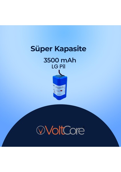 Robot Süpürge Bataryası 3500MAH (Süper Kapasite) Anker Eufy Robovac 15T Uyumlu modelleri