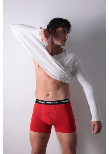 Erkek 6'lı Lüx Kutulu Pamuklu ve Likralı Boxer modelleri